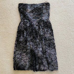 Alya Sz M black/grey mini dress modern